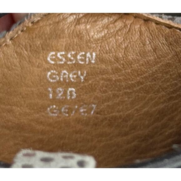 Earthies Essen Ballet Flat Shoes Womens 12 B Gray Suede Elastic Strap Feminine - Picture 14 of 14